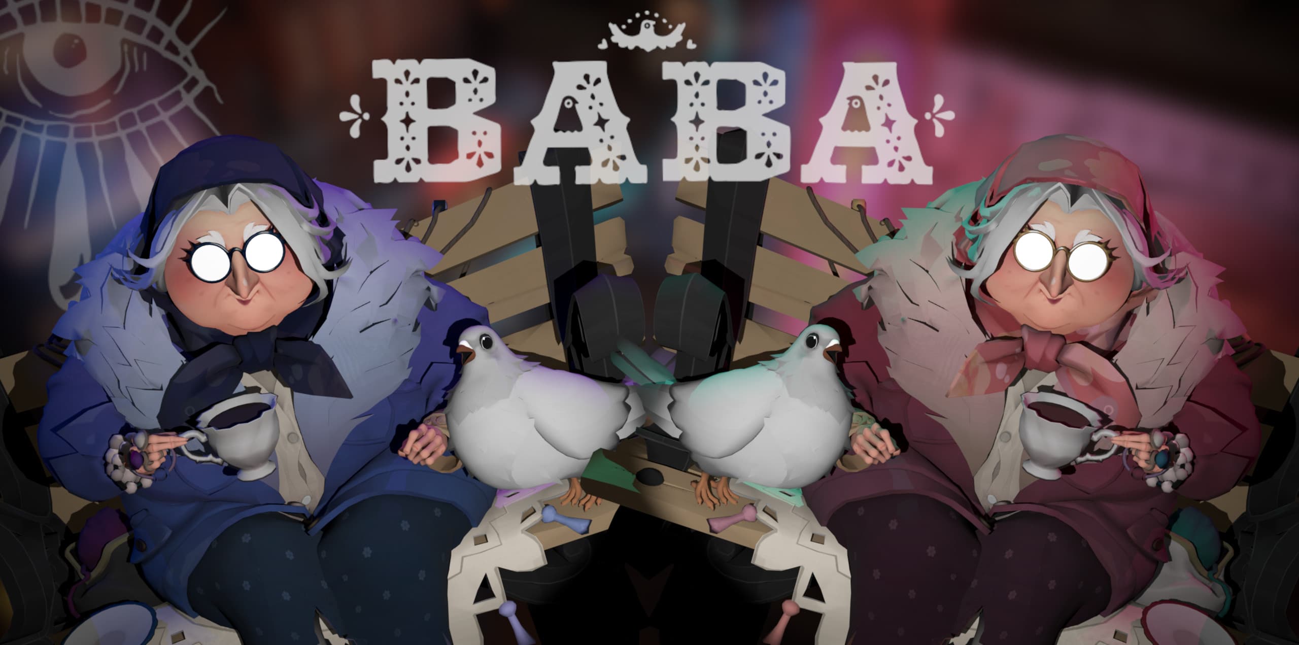 Mixed Berry Baba + particles (pink & blue opt) screenshot