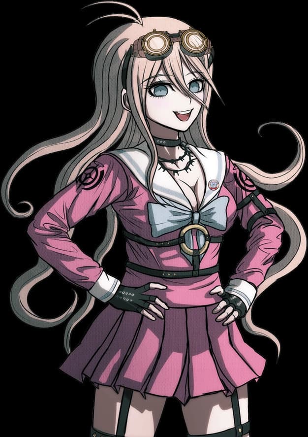 Miu Iruma over Mcginnis portraits screenshot 5