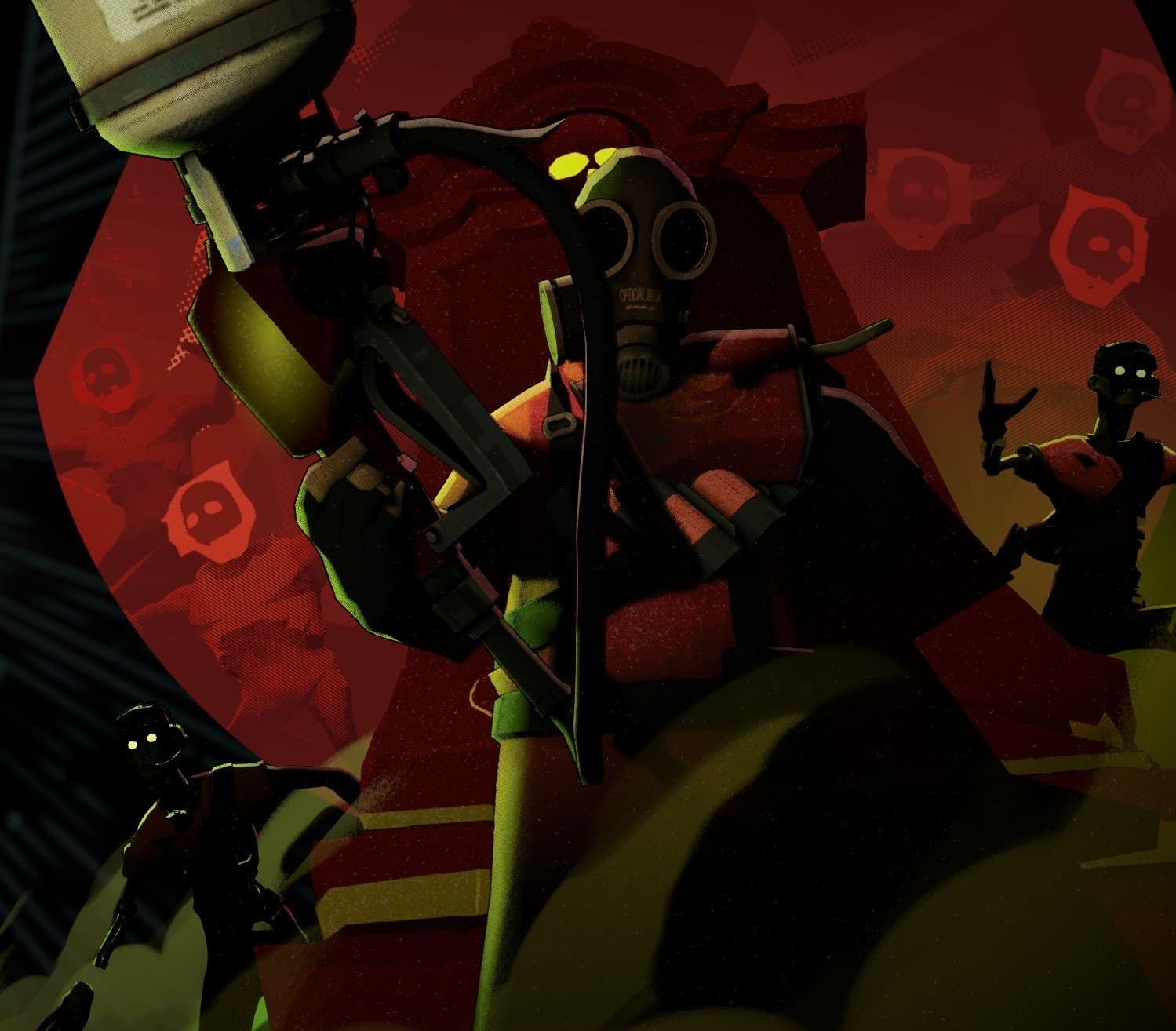 Graves -> TF2 Pyro screenshot