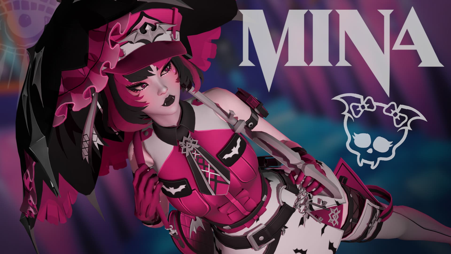 Draculaura Sadistic Mina + particles screenshot