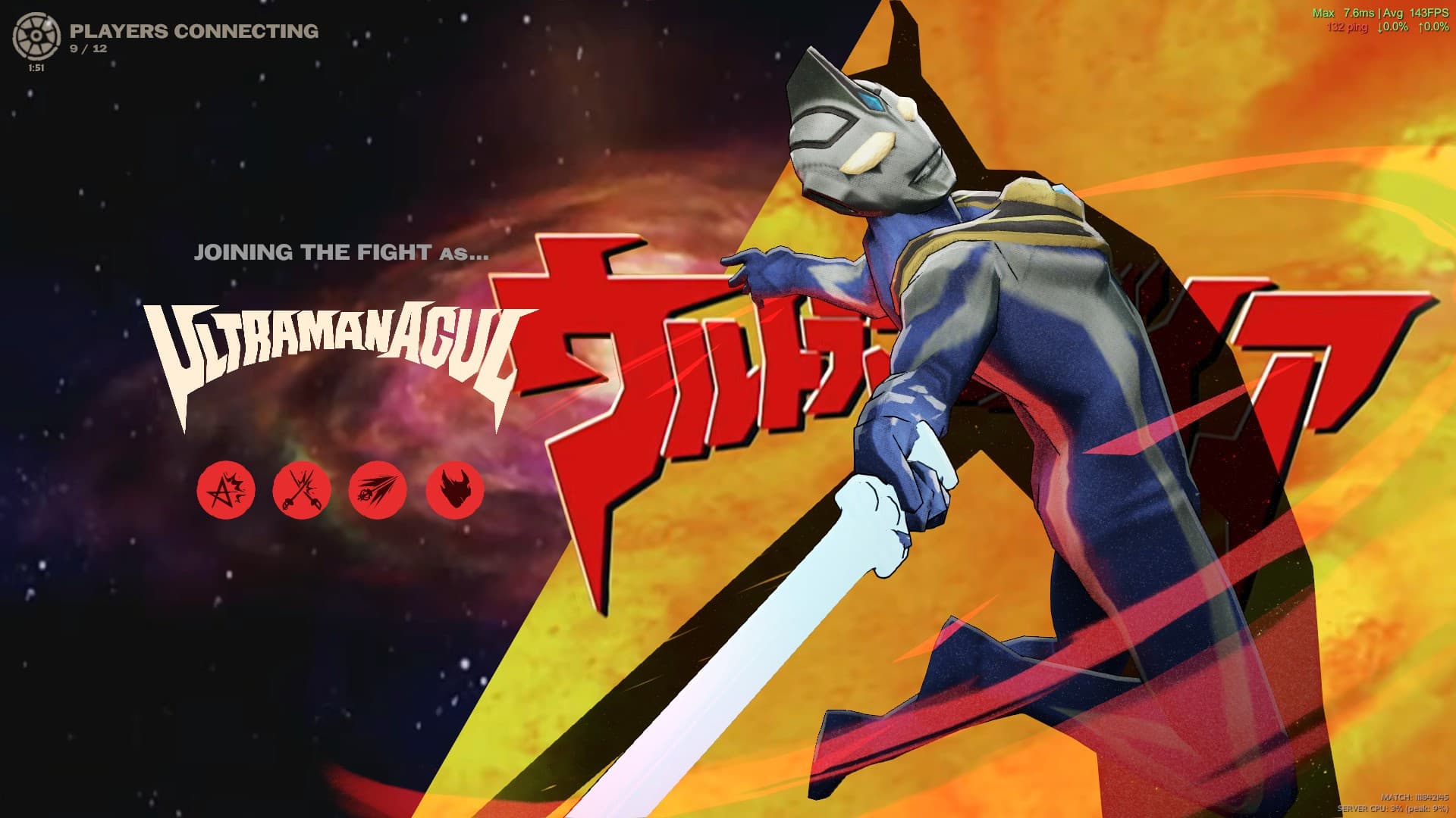 Ultraman Agul over Apollo screenshot