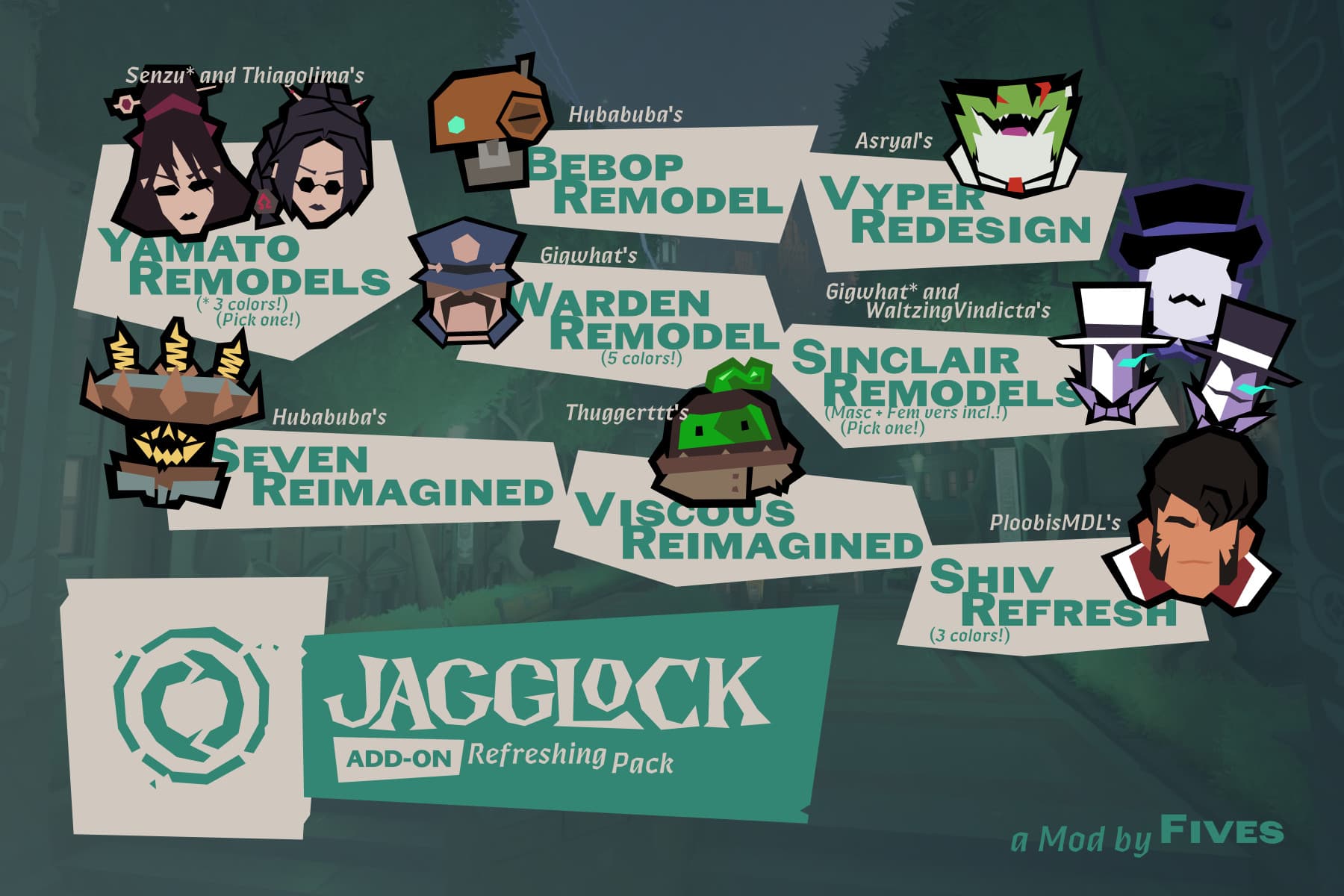 JAGGLOCK Add-On: Refreshing Pack screenshot