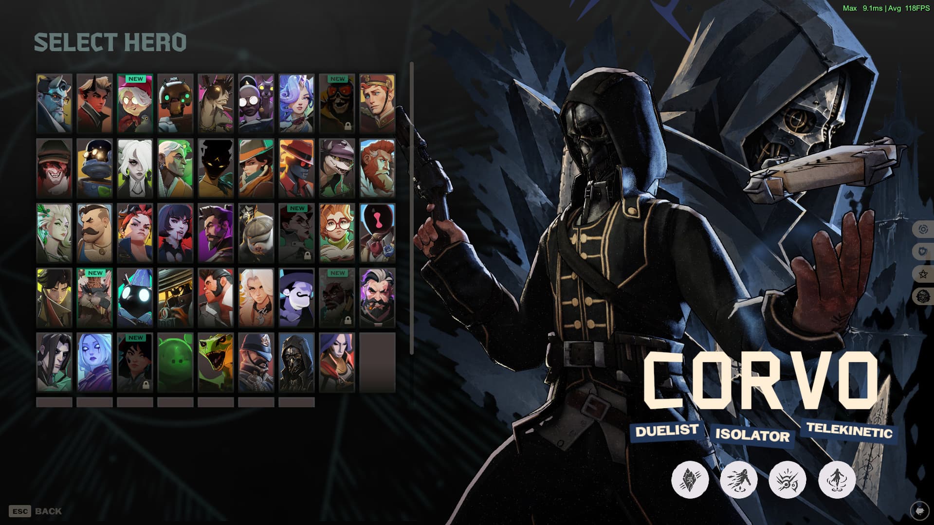 Corvo Attano Wraith screenshot