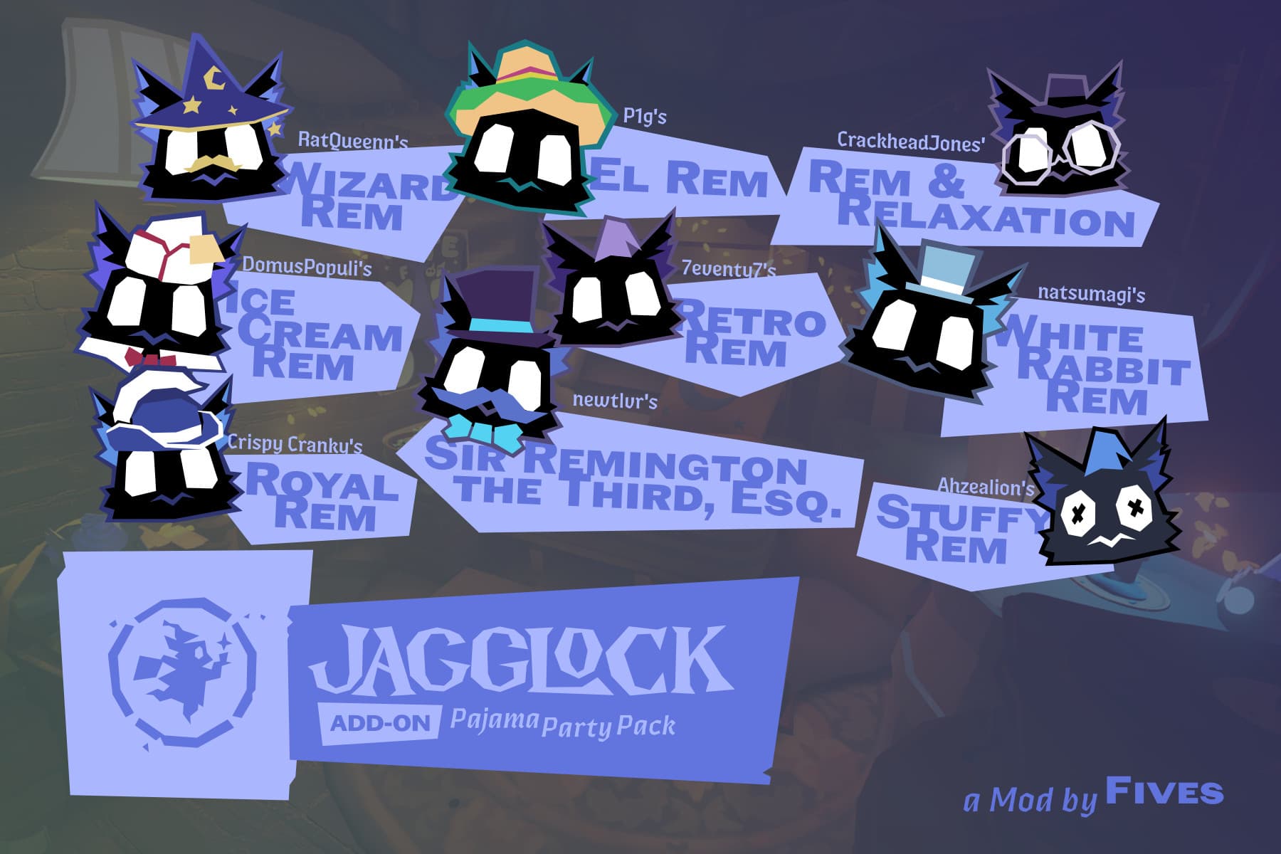 JAGGLOCK Add-On: Pajama Party Pack screenshot
