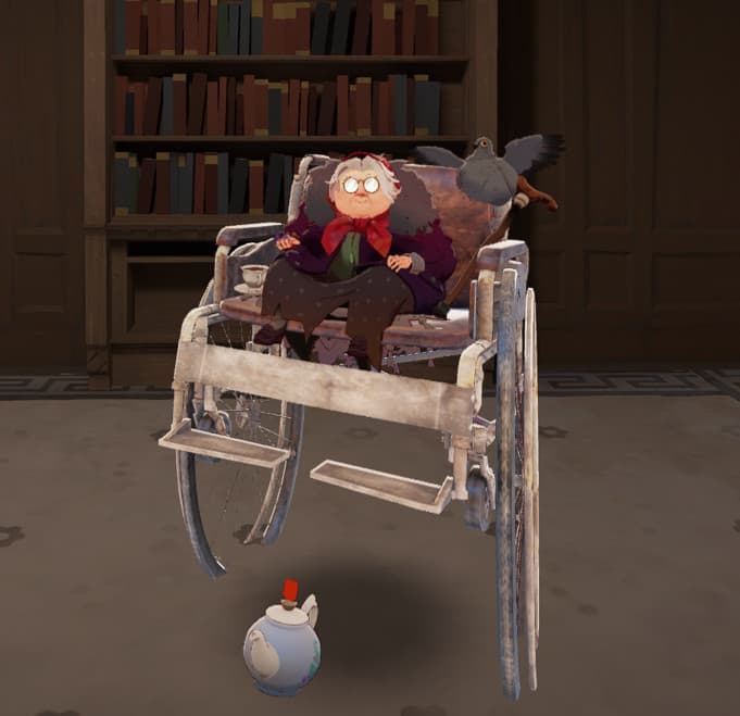 Baba on the wheelchair screenshot