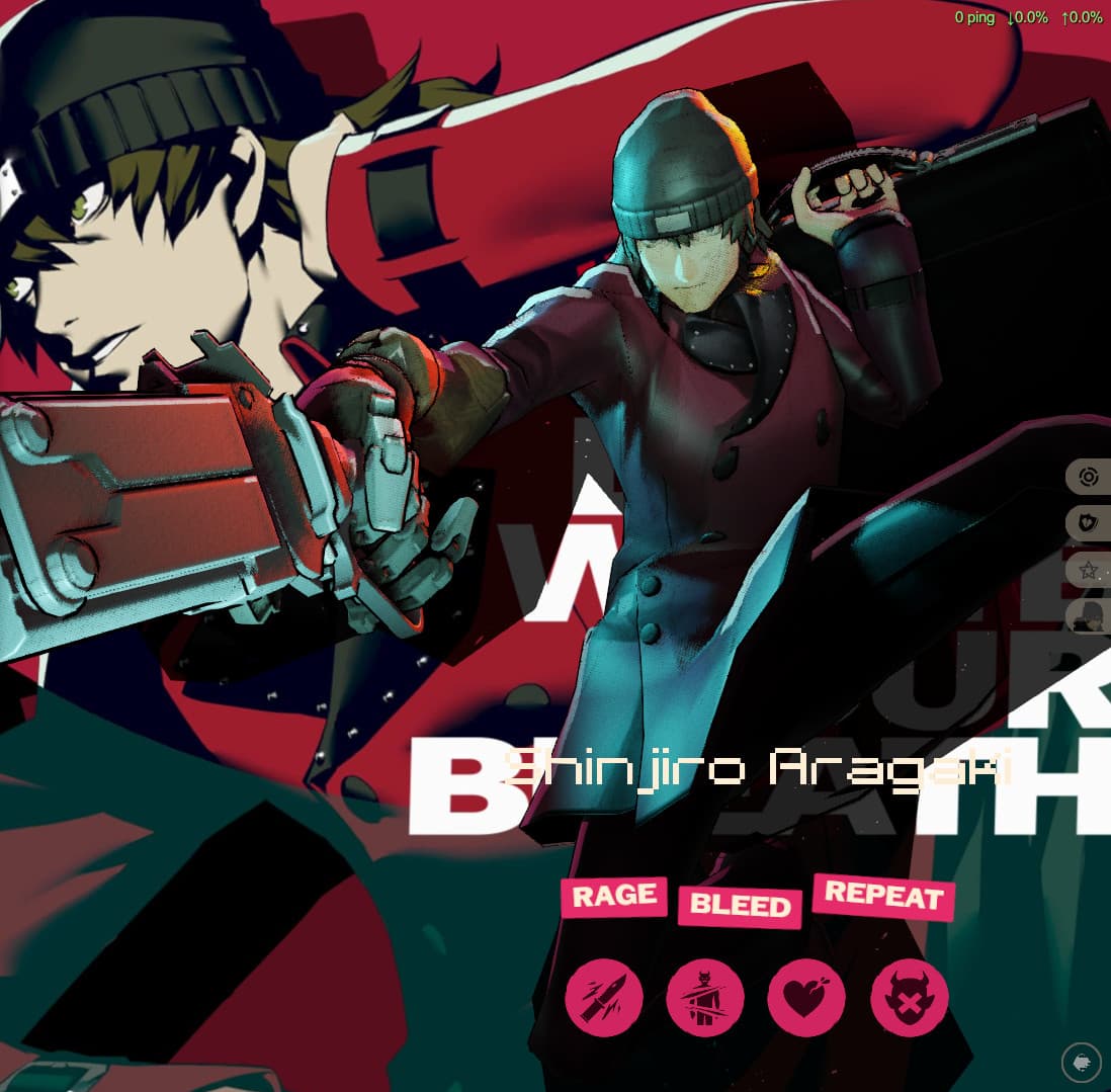 Shinjiro Aragaki(Persona 3 Reload) as Shiv screenshot