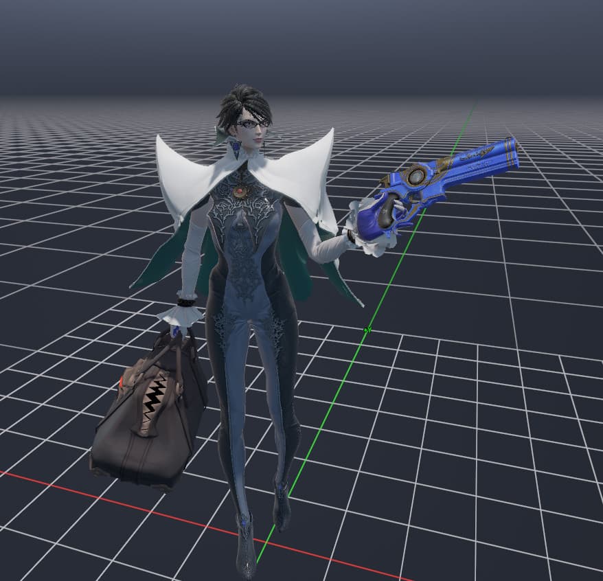 Bayonetta as Nurse Harrow screenshot 2
