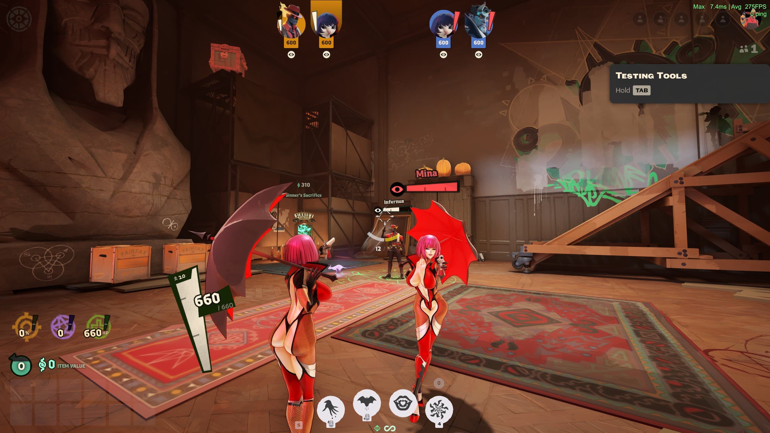 Oboro as Mina screenshot 4