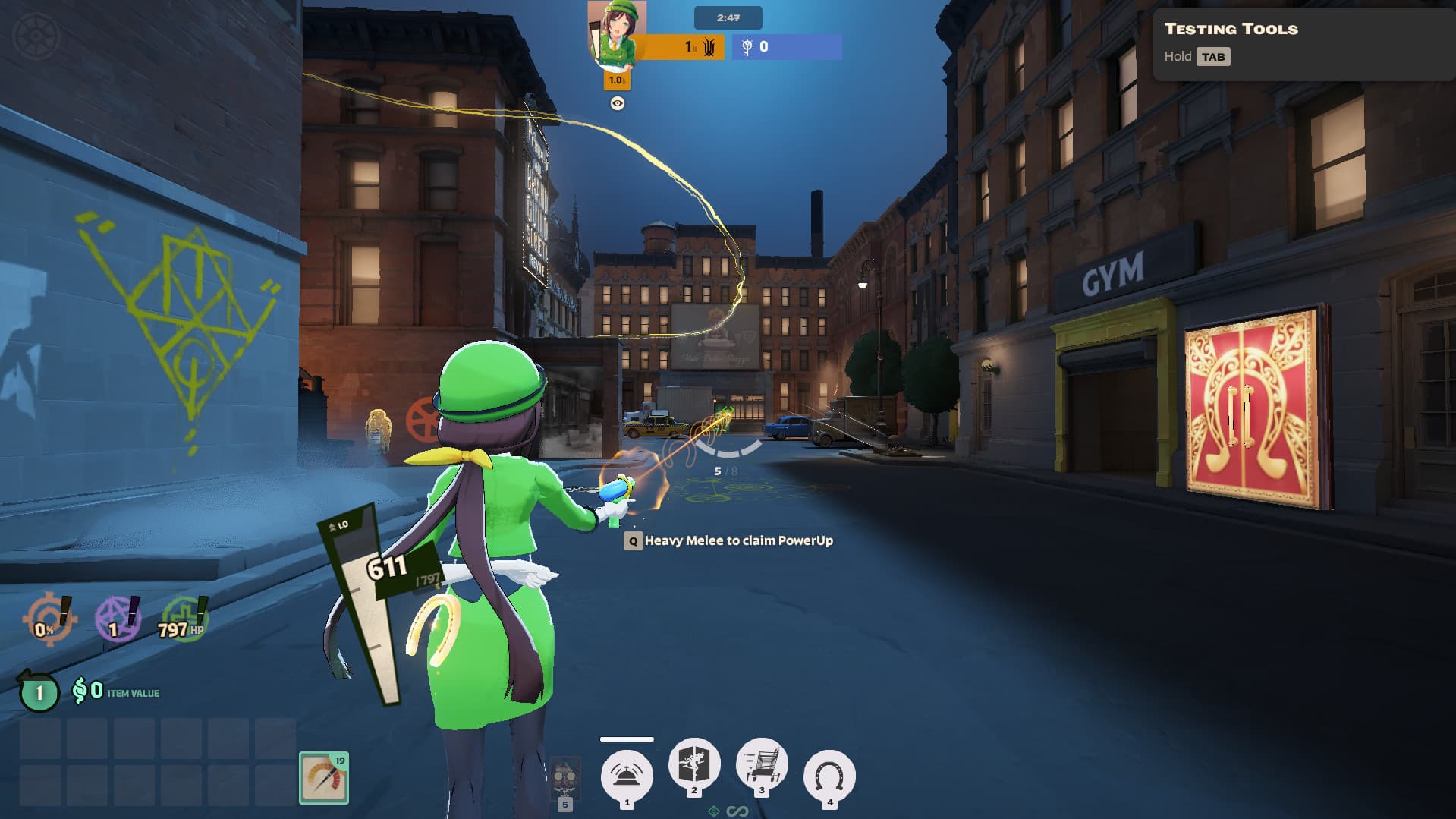 Tazuna over The Doorman screenshot 3
