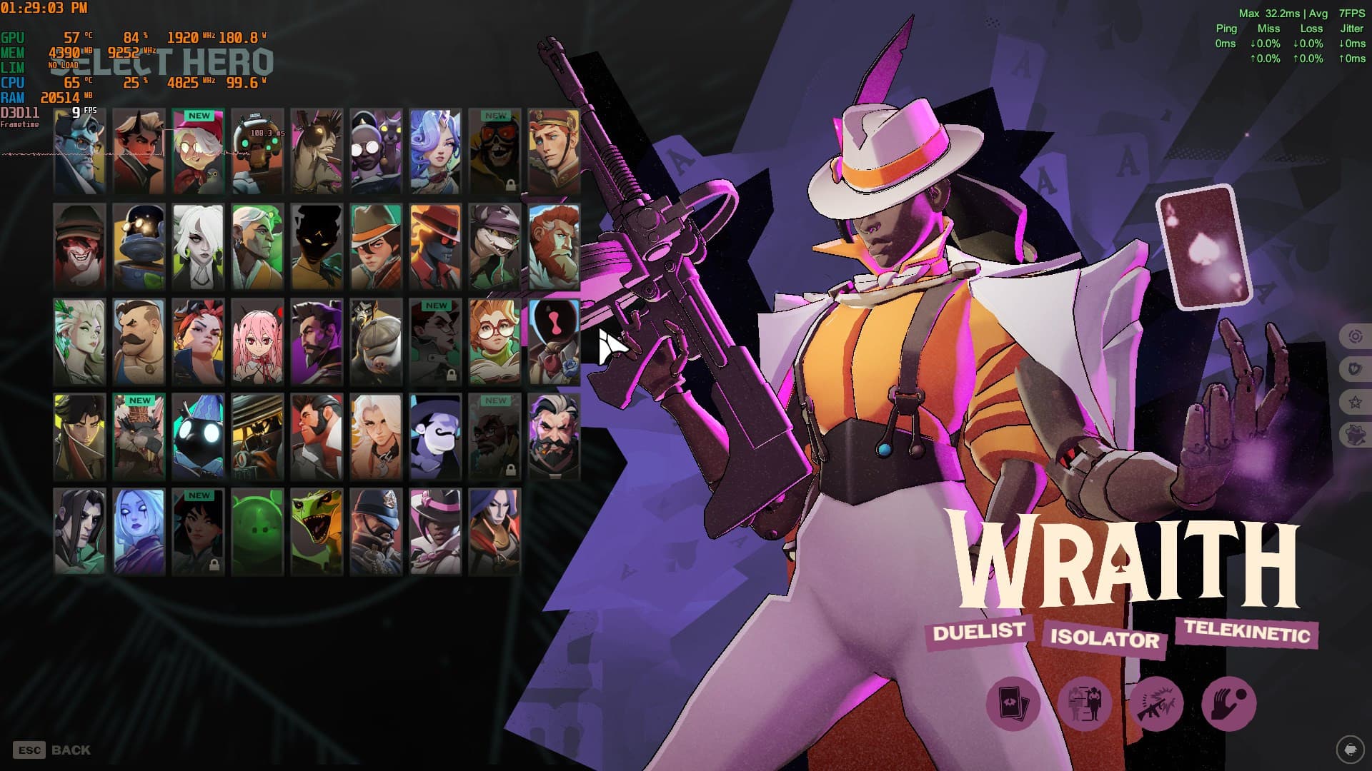 White Orange Wraith screenshot 2