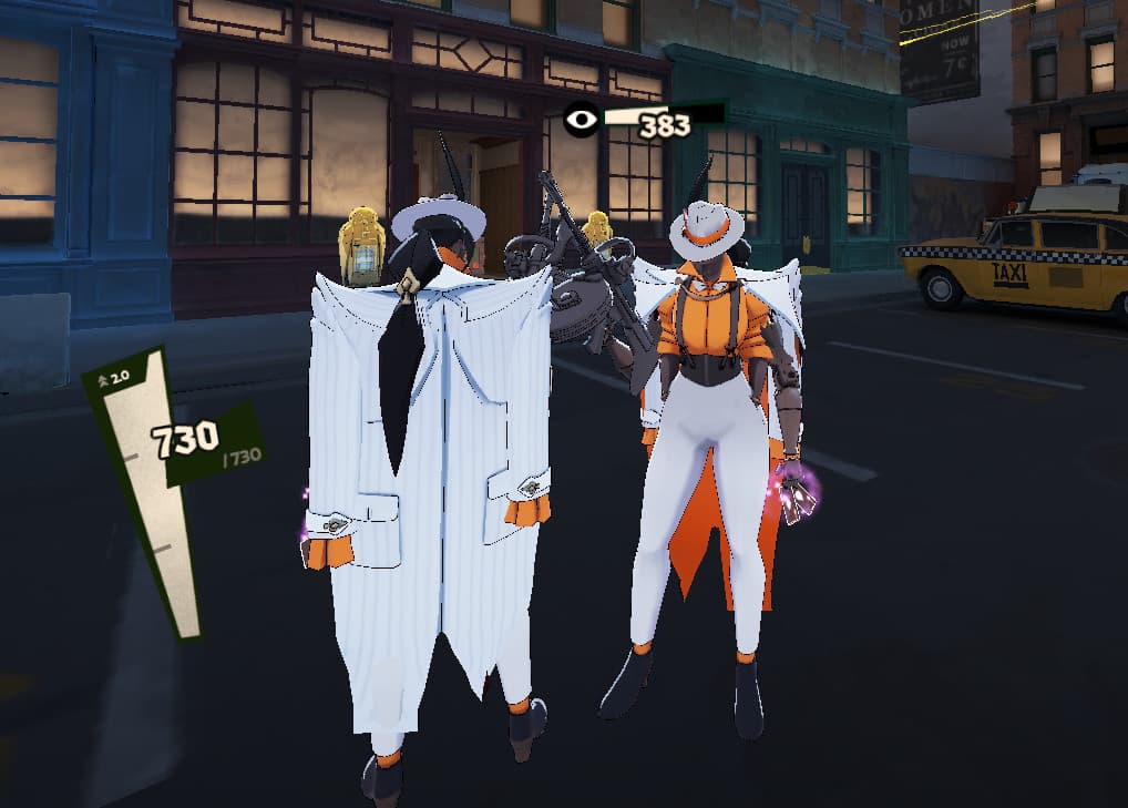 White Orange Wraith screenshot