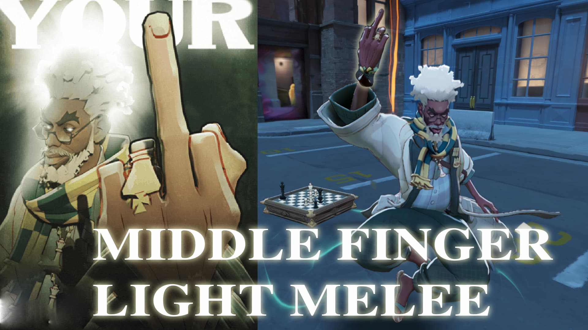 Middle Finger Solomon Animation + Meme voice lines screenshot