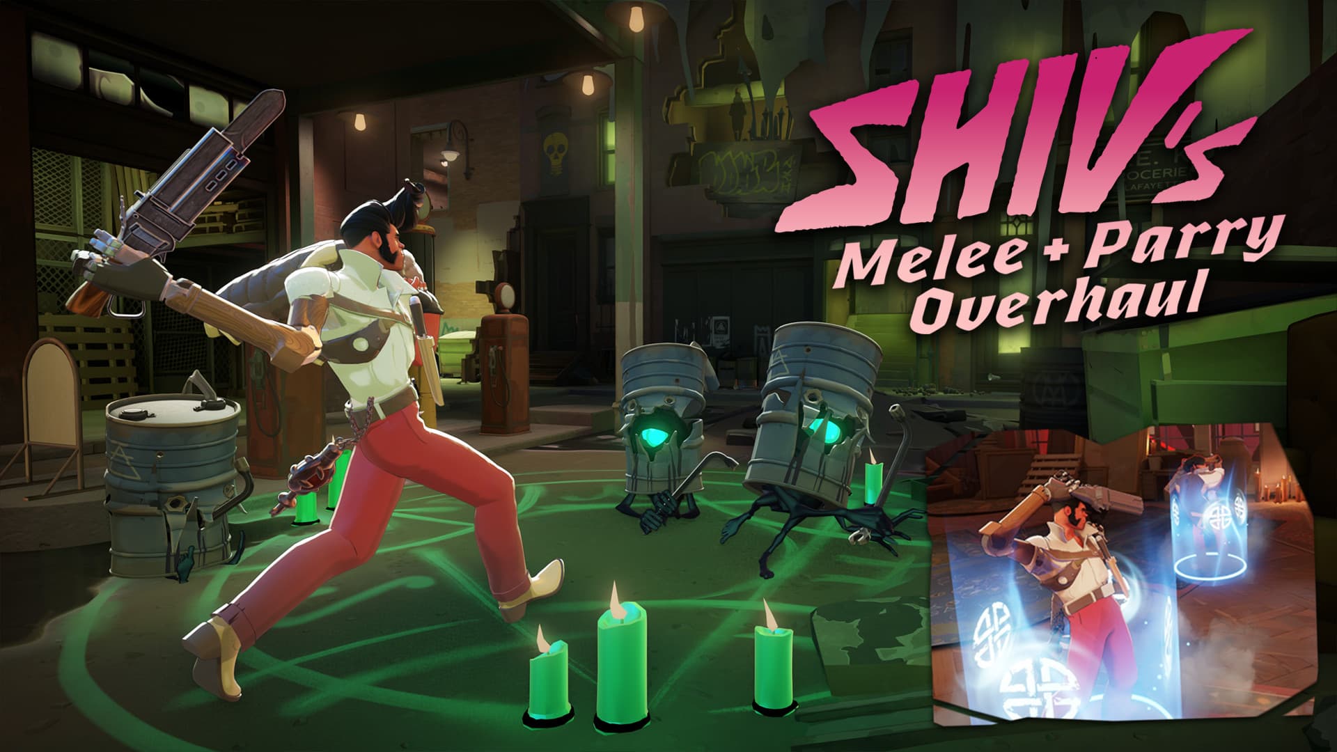 Shiv melee and parry animations [CNS UPDATED] screenshot