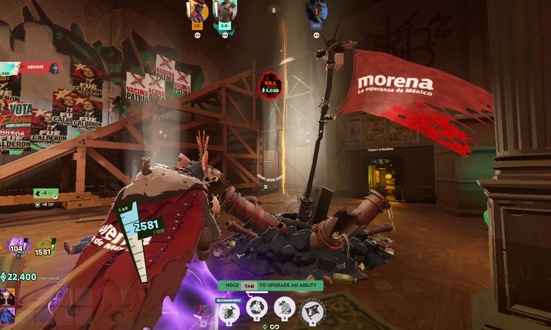 Ratking – Capa y bandera de MORENA screenshot
