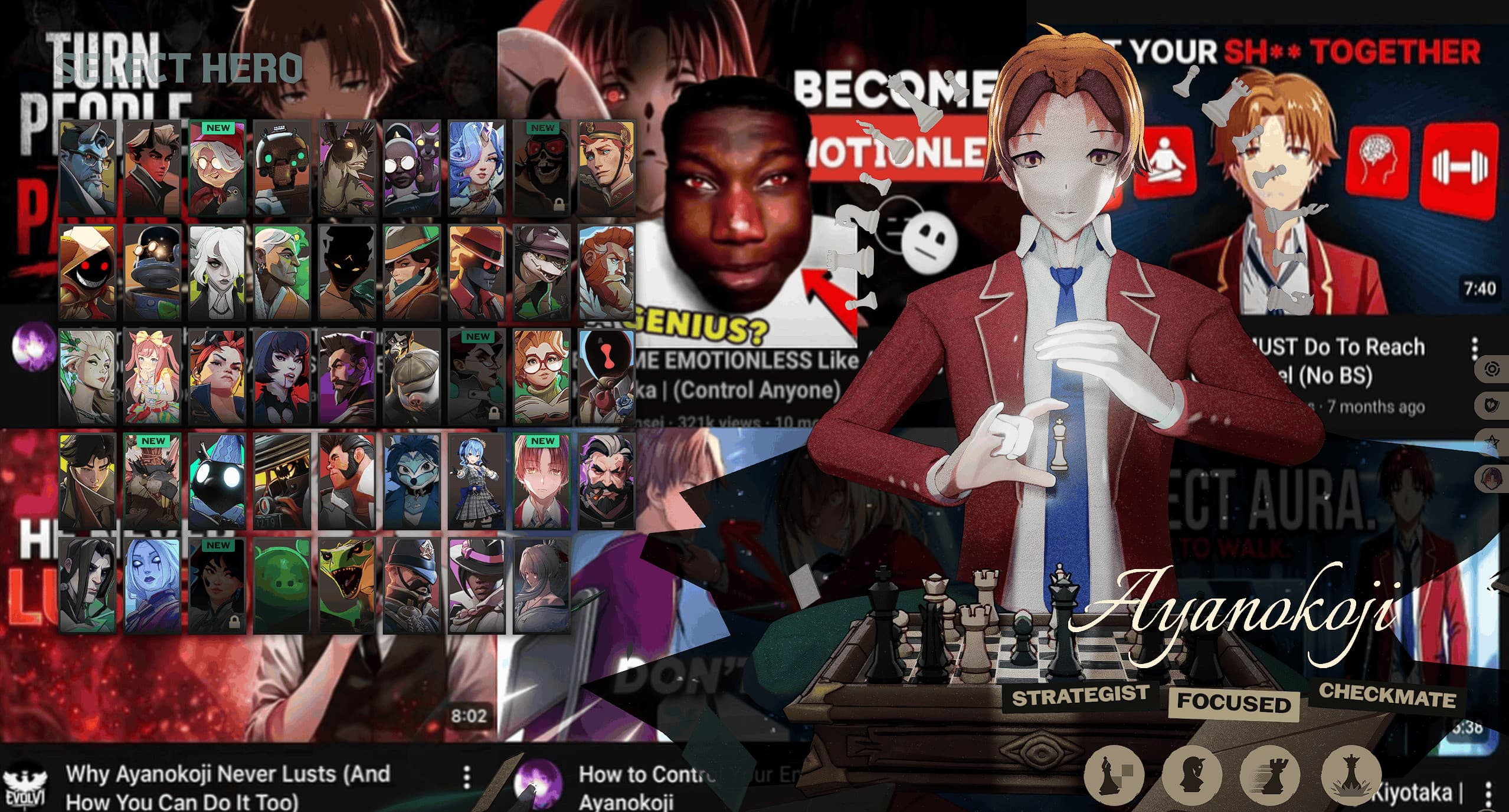 Ayanokoji as Solomon screenshot