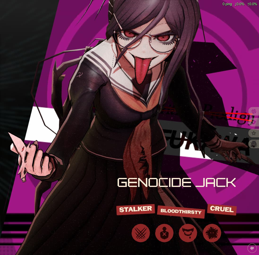 Genocide Jack(Danganronpa) as Drifter screenshot