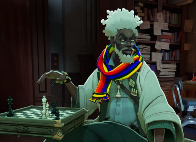 Solomon Pride scarf screenshot