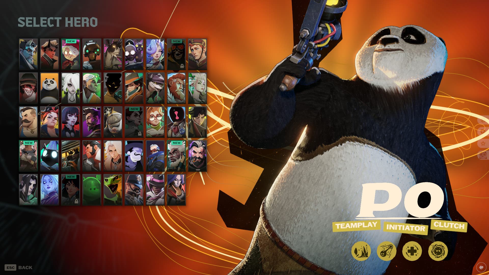 Po (Kung Fu Panda) - Dynamo Skin screenshot