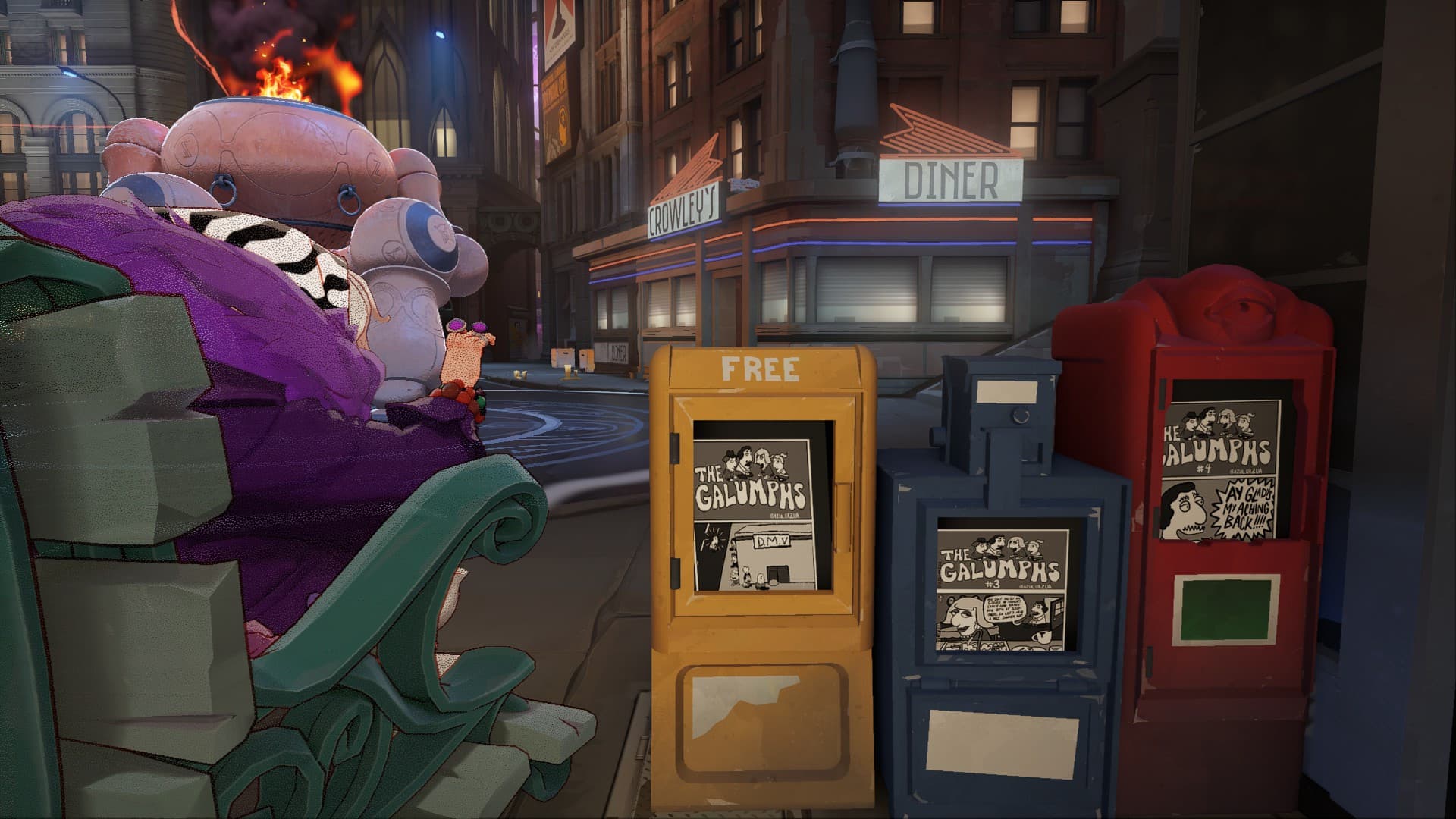 The Galumphs in News Stands screenshot
