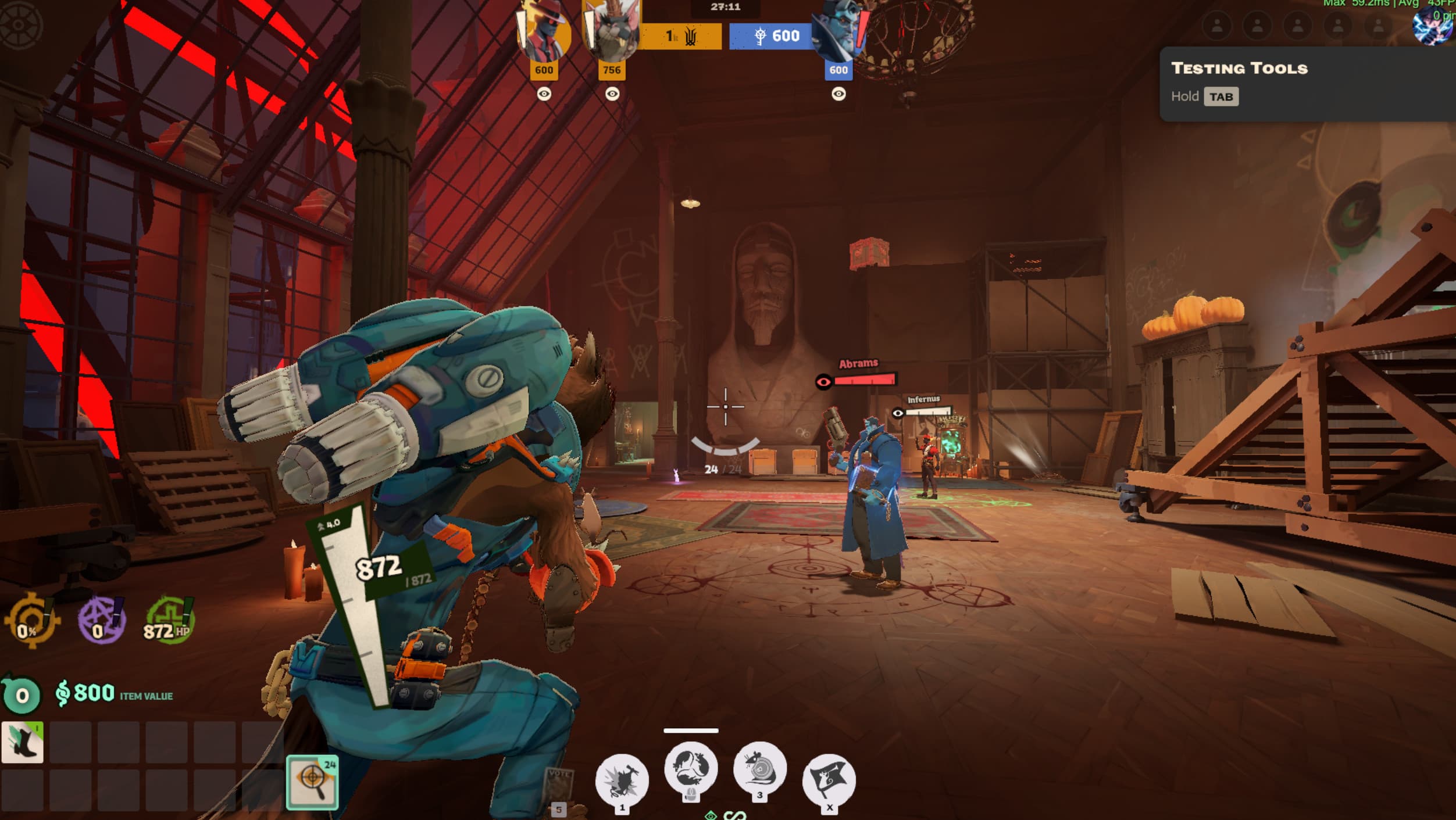 Rocket Raccoon over Rat King screenshot 3