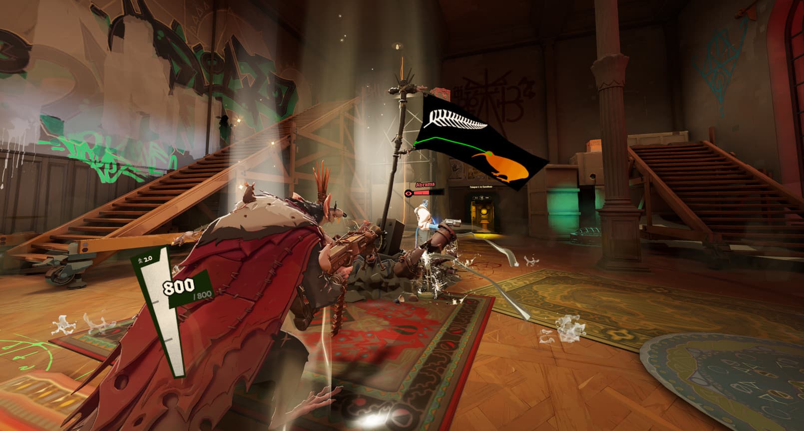 Ratking New Zealand Lazer Kiwi Flag screenshot