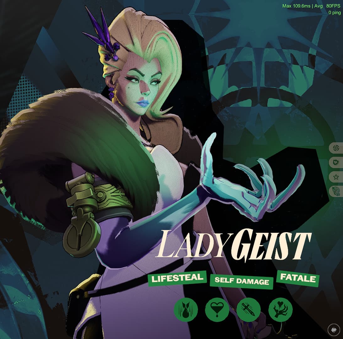 Hilda (In Birth) Recolour over Lady Geist screenshot