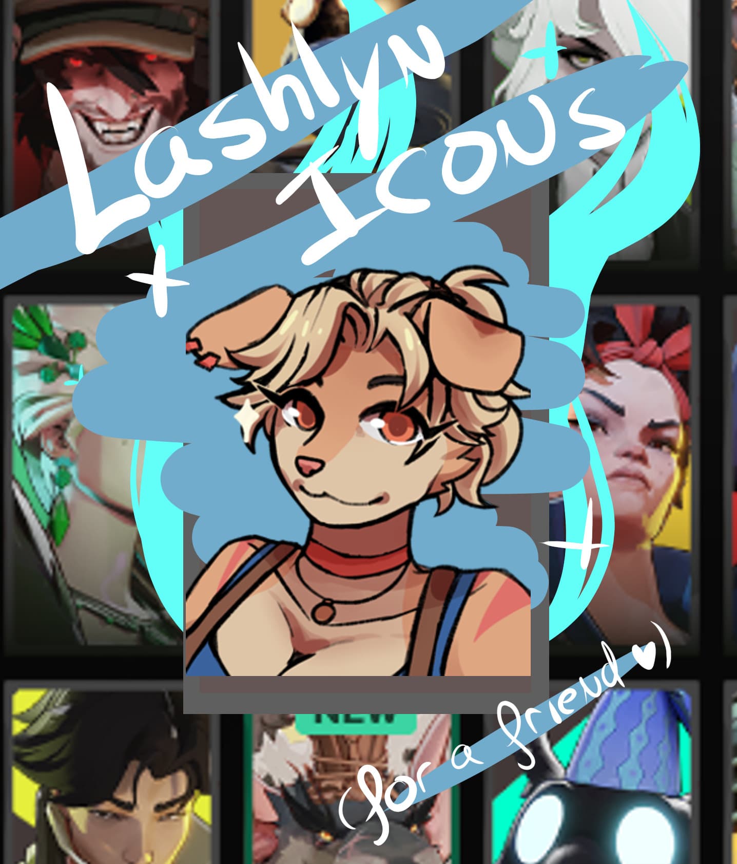 Lashlyn icons for lash screenshot