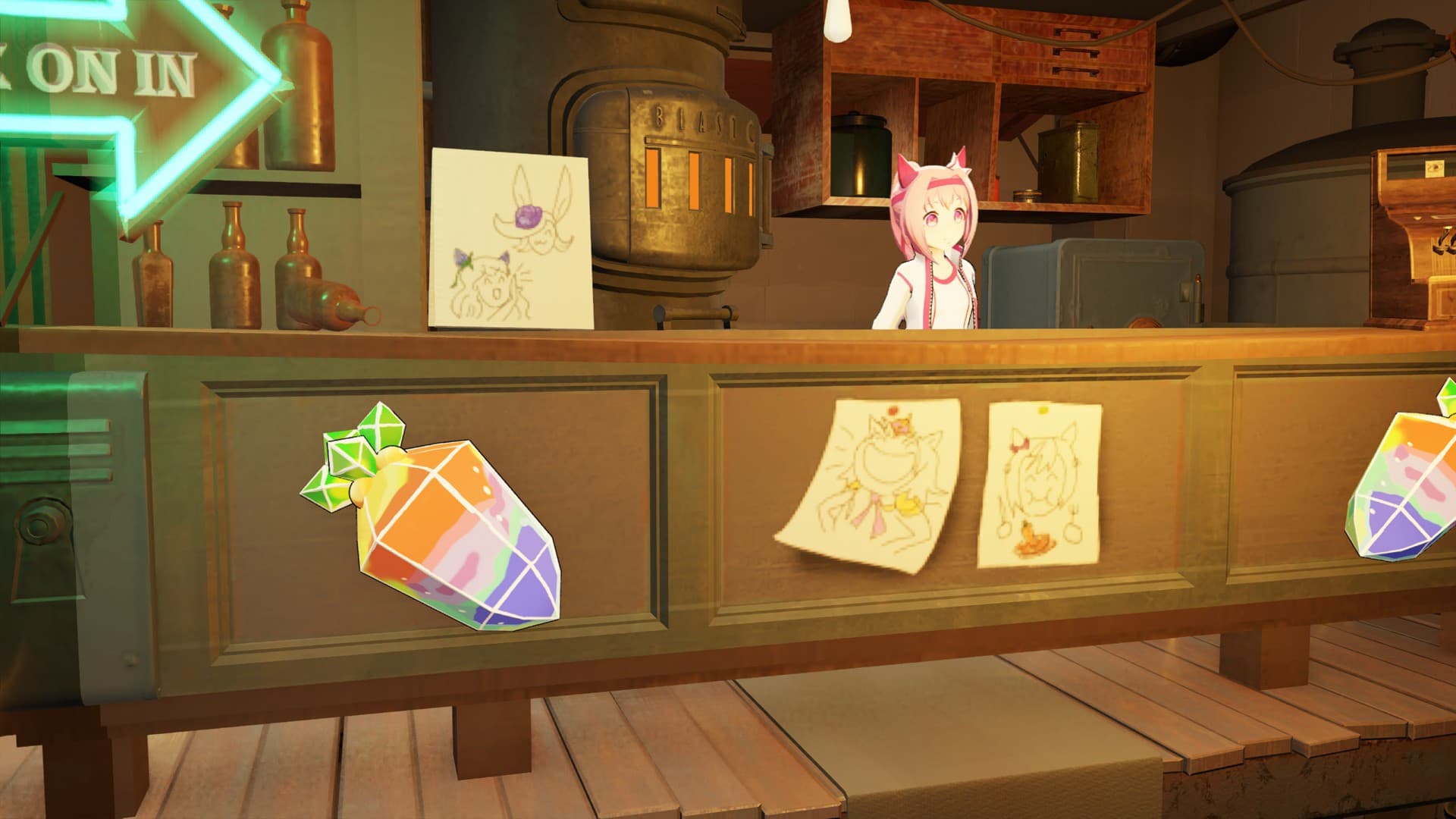 Haru Urara in Curiosity Shop screenshot 2