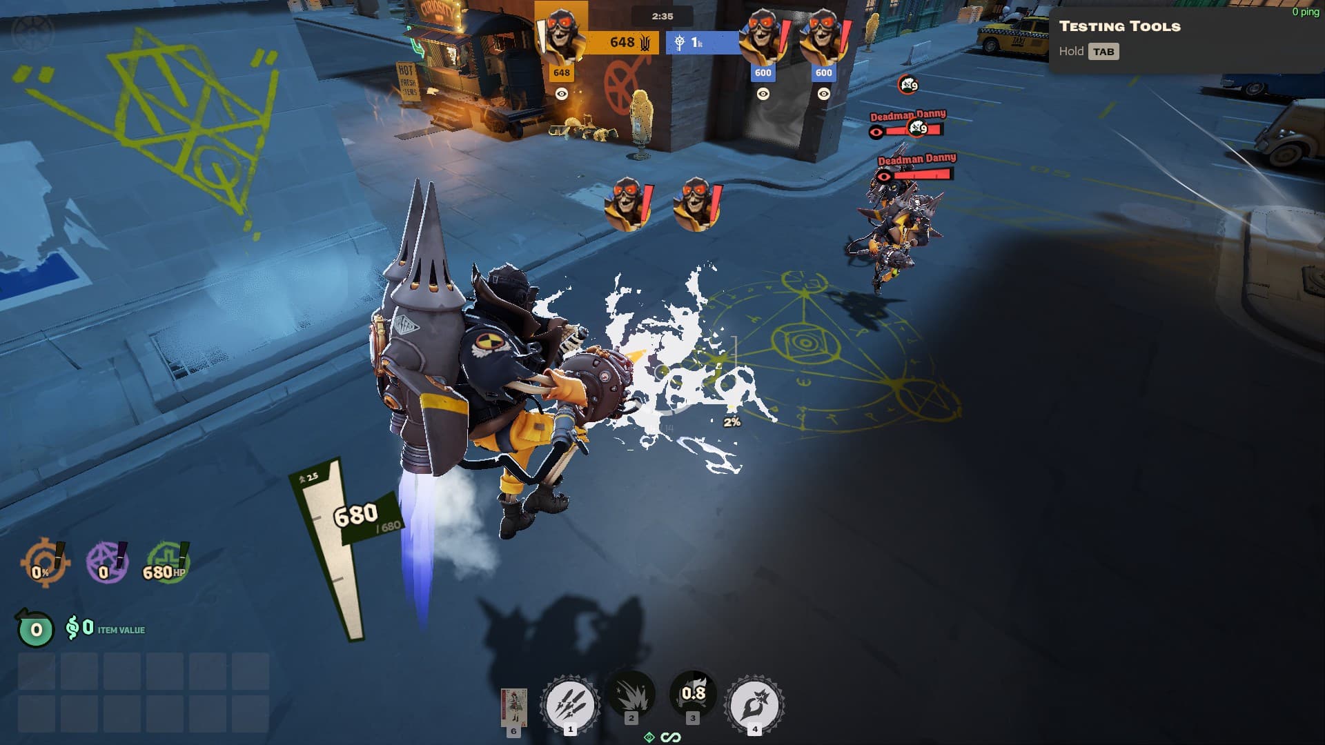 Deadman Danny Nuts on the competition screenshot