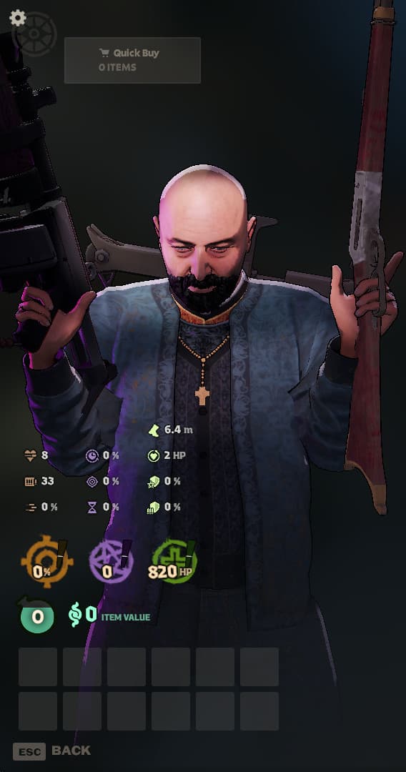 Father Grigori Venator Skin screenshot 2