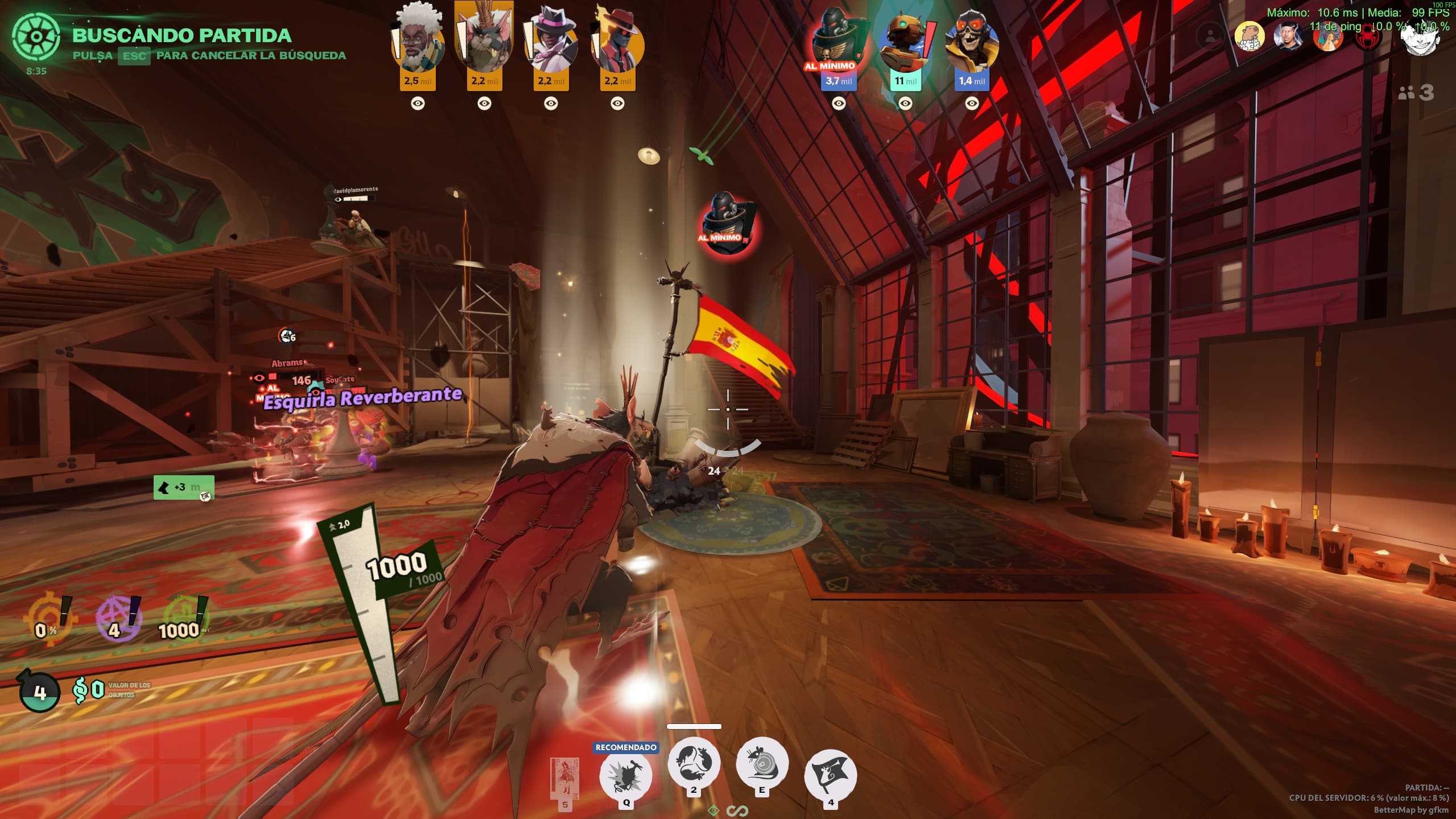 Ratking spanish flag screenshot 2