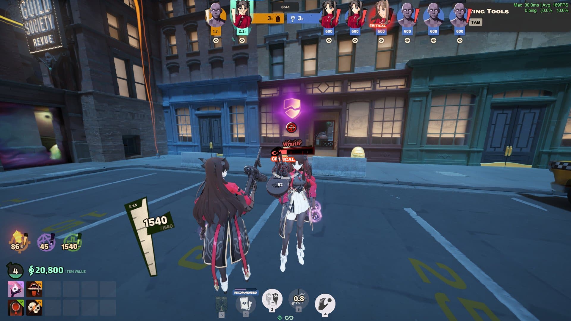 Wraith as Tohsaka Rin screenshot