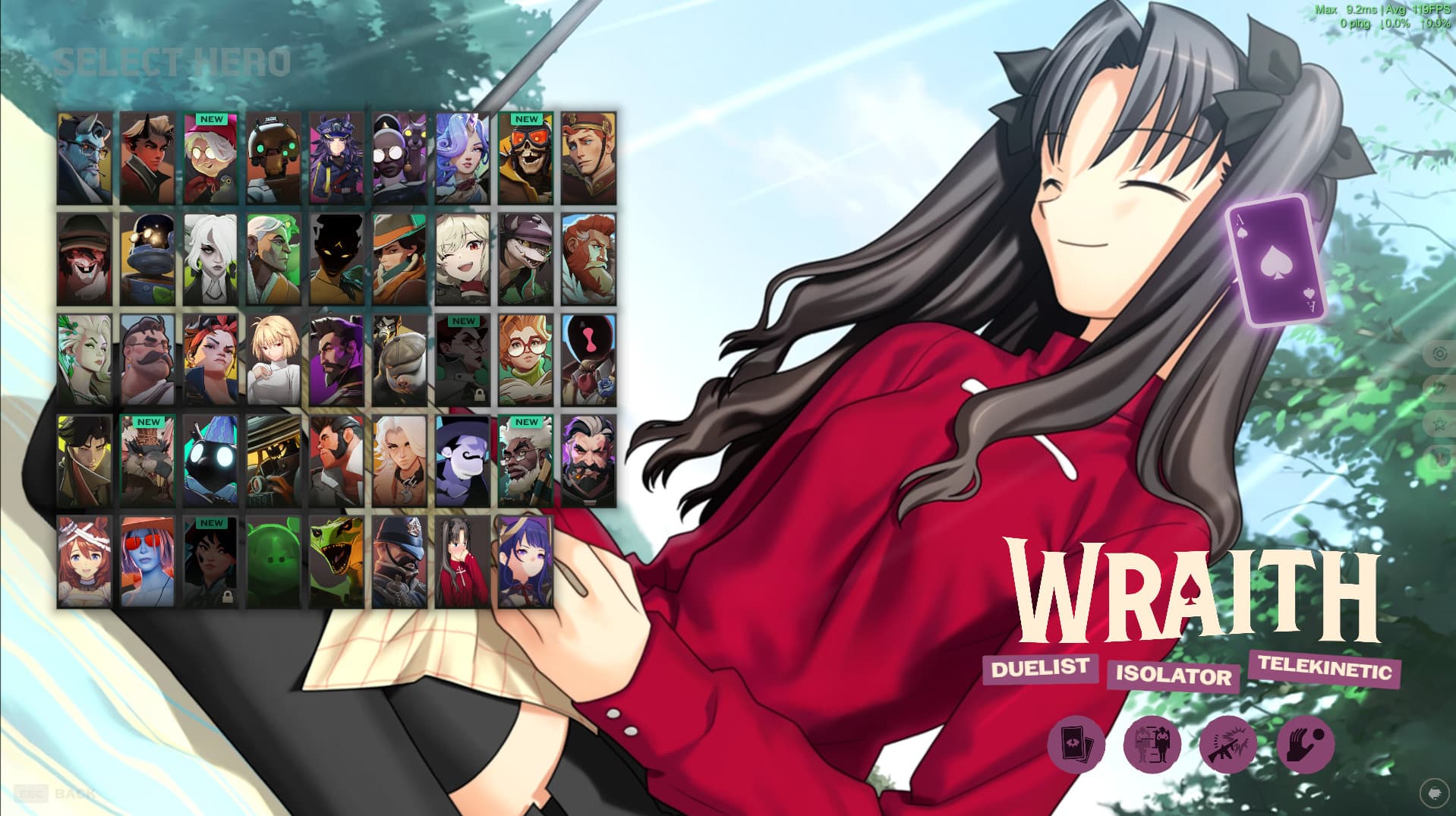 Wraith as Tohsaka Rin screenshot 2