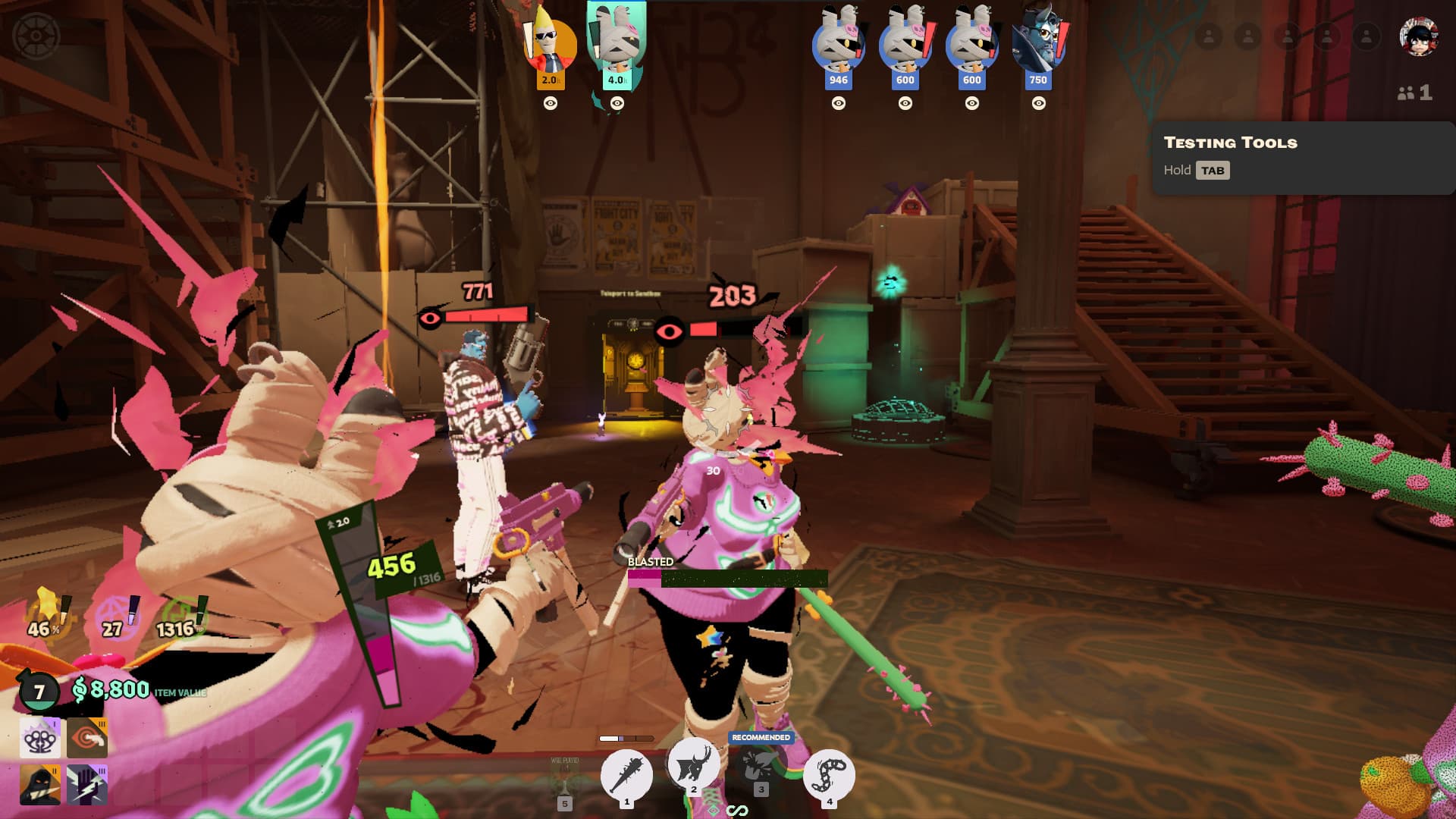 Chubby Bunny Bone as Billy (fortnite) screenshot 2