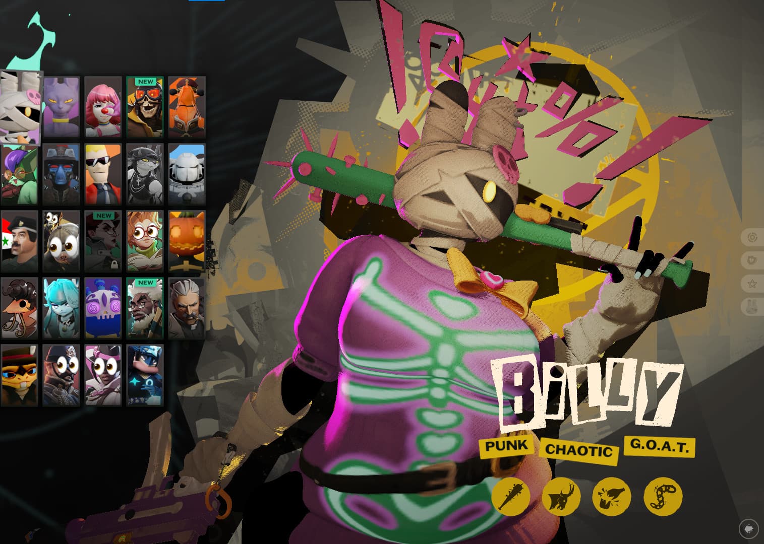 Chubby Bunny Bone as Billy (fortnite) screenshot