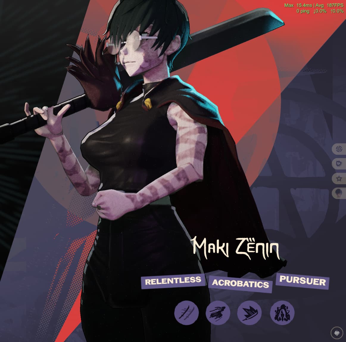 Maki Zenin as Yamato screenshot