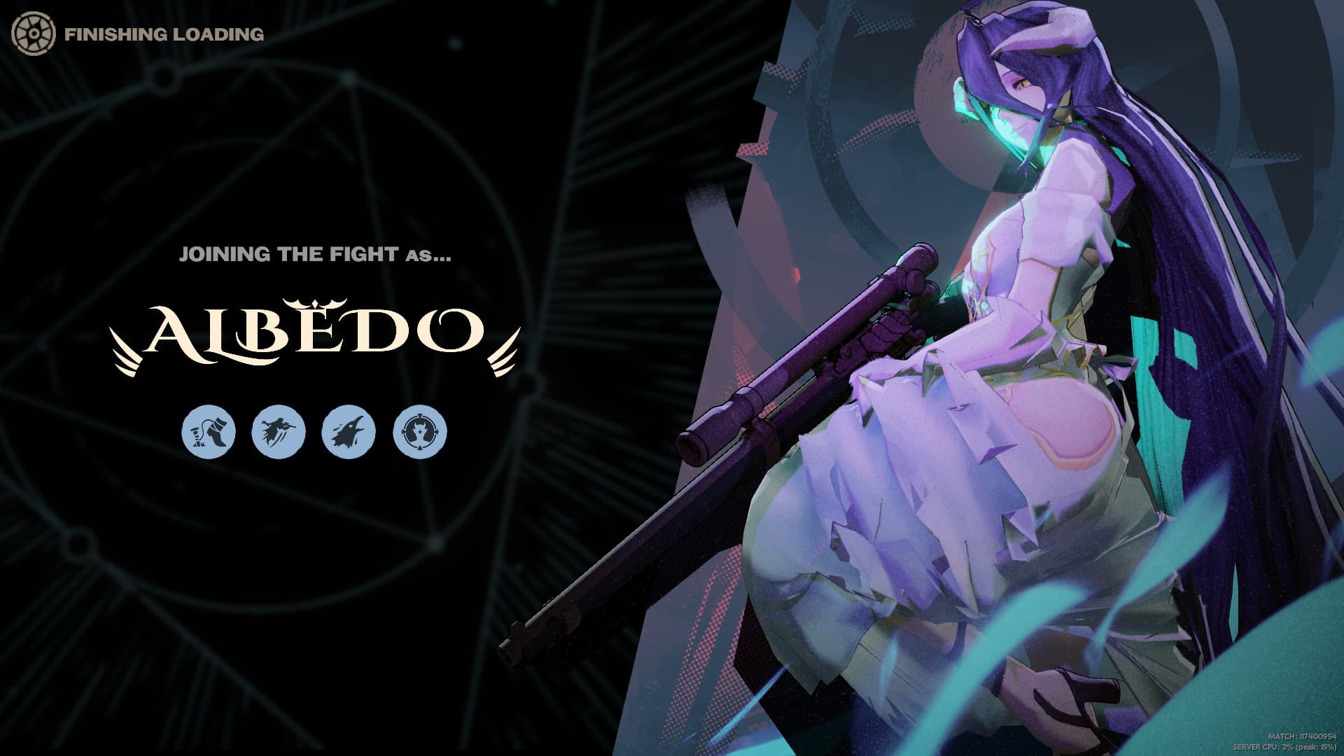 Albedo (Overlord) over Vindicta Fixed screenshot