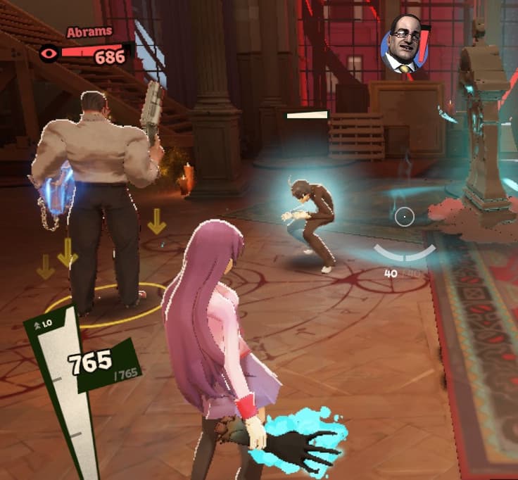 Hitagi Senjogahara over Graves screenshot 3