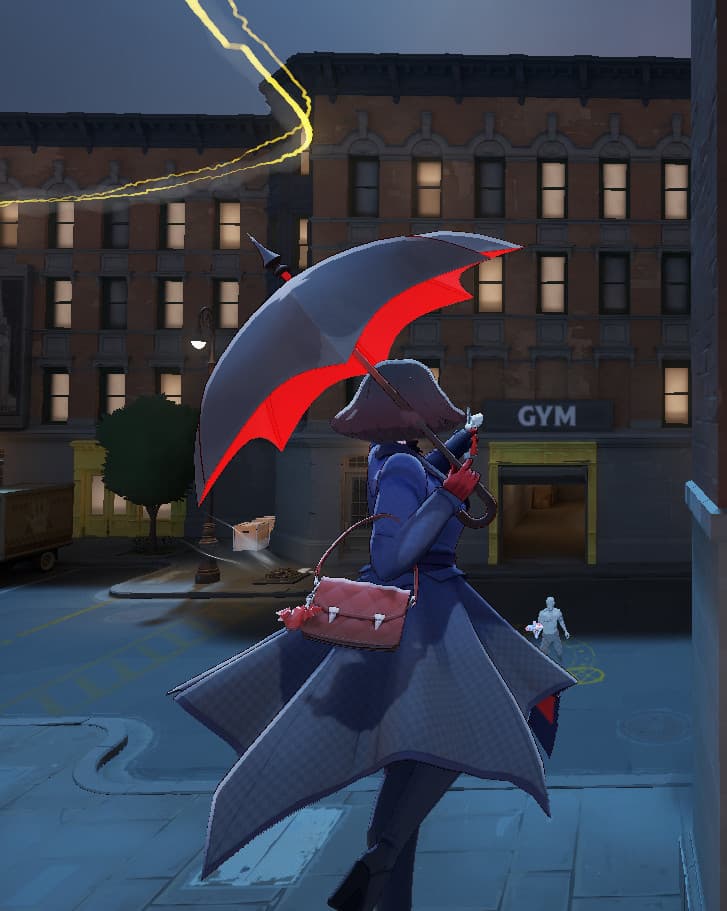 Mina Rides Zipline With Umbrella screenshot 4