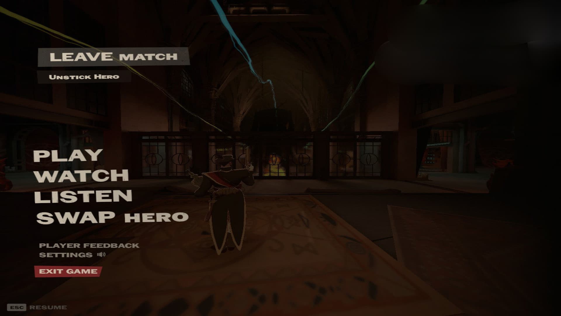 QoL Escape HUD screenshot
