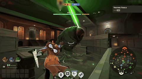 Binary Beam Mid-Boss (0s and 1s in the beam) screenshot 5