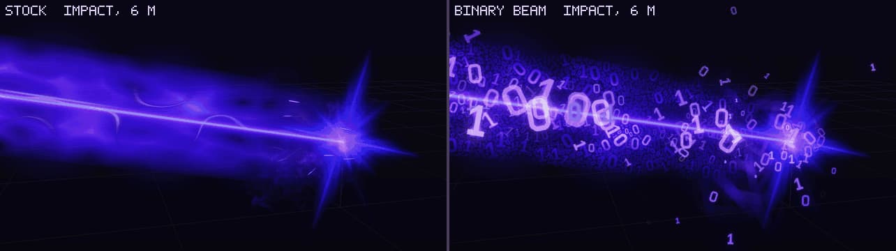 Binary Beam Mid-Boss (0s and 1s in the beam) screenshot 10