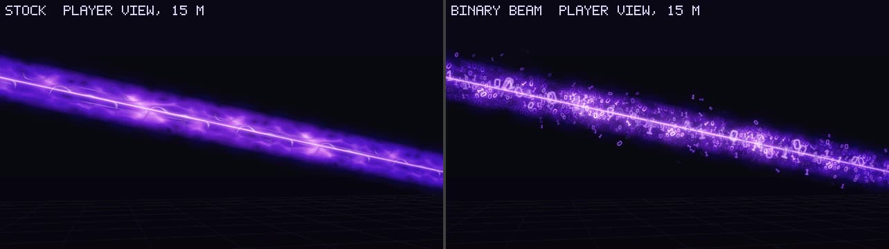 Binary Beam Mid-Boss (0s and 1s in the beam) screenshot 11