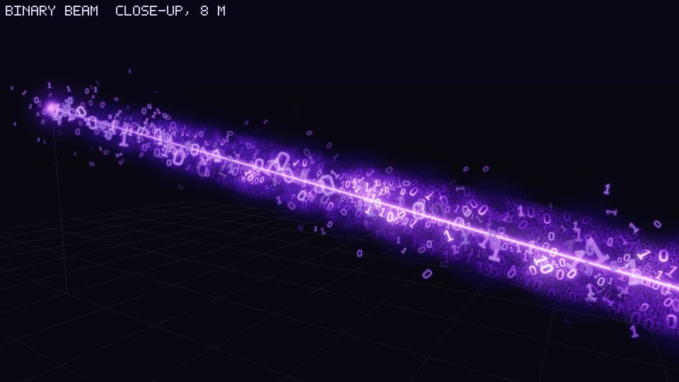 Binary Beam Mid-Boss (0s and 1s in the beam) screenshot 12