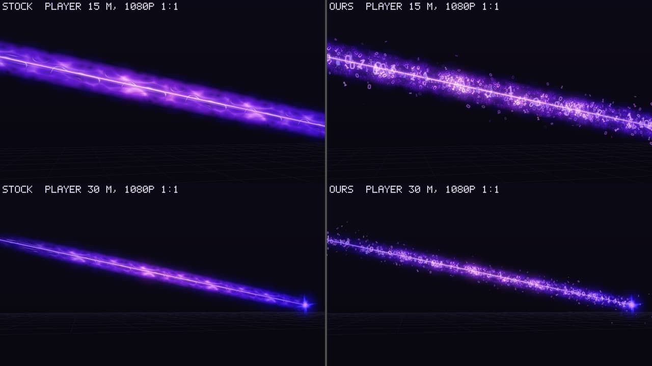 Binary Beam Mid-Boss (0s and 1s in the beam) screenshot 13