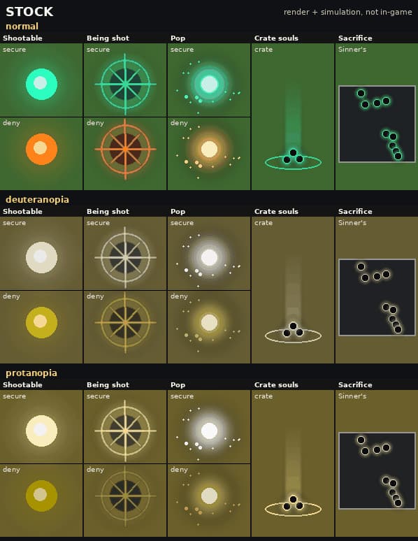 Colour-blind Soul Orbs (azure & gold) screenshot 12
