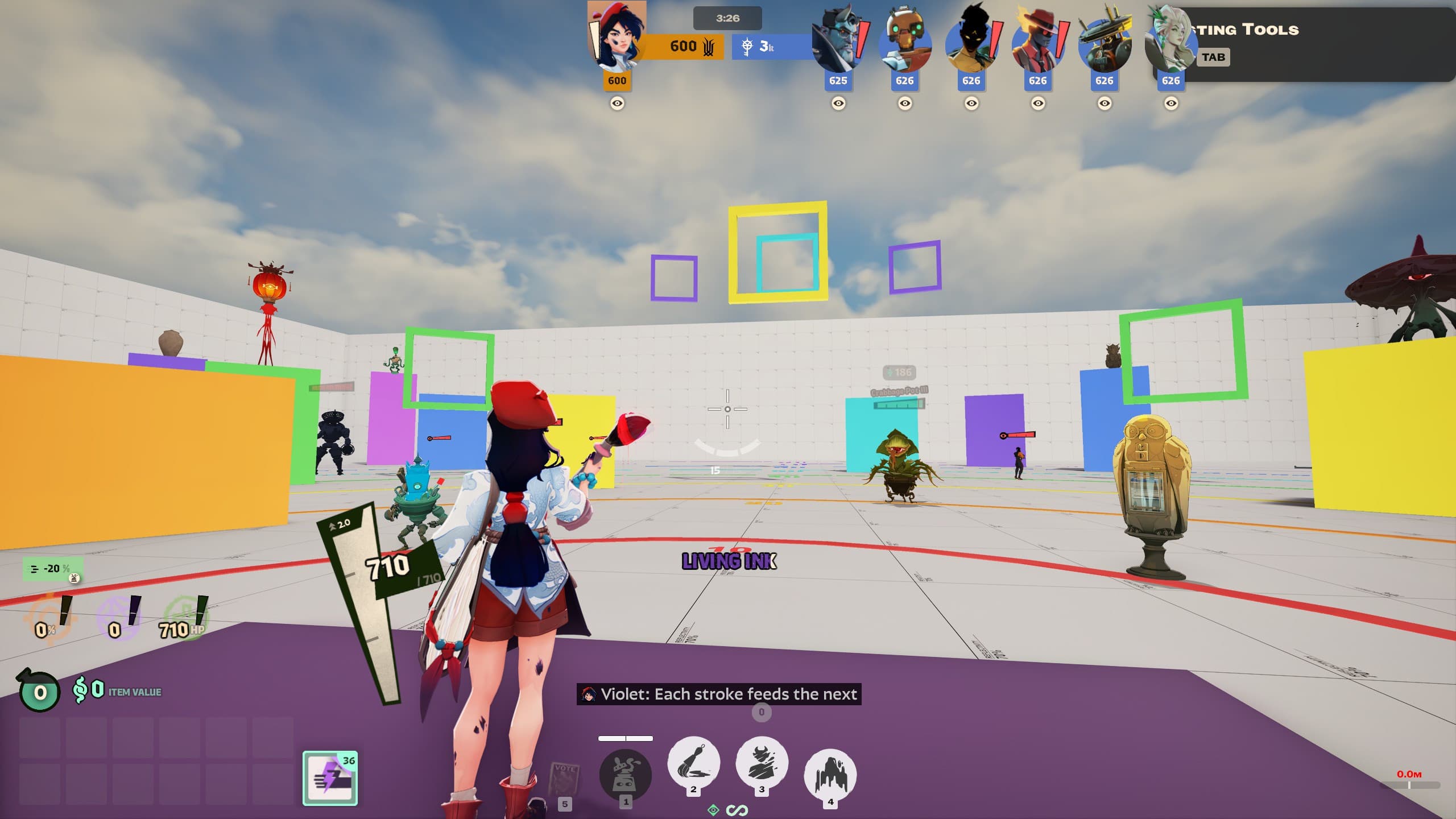 Violet's Art Studio - Living Ink Practice Range screenshot 13