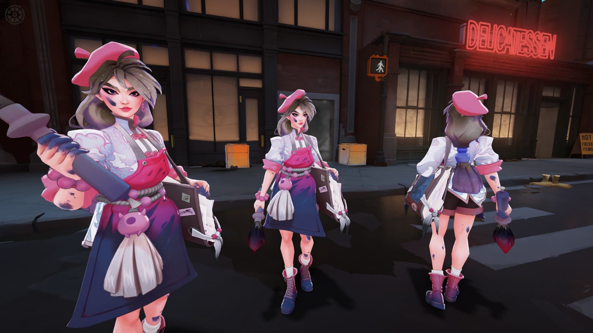 Bubblegum Violet + particles (6 NEW HAIR COLORS) screenshot 2