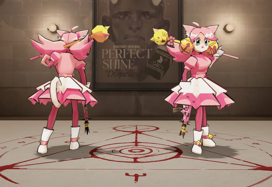 MewMew/Pink as Billy (w/ Maddie alt) screenshot 3
