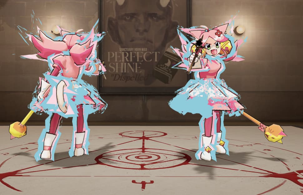 MewMew/Pink as Billy (w/ Maddie alt) screenshot 4